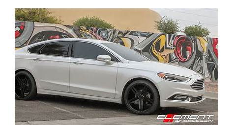Black Rims For Ford Fusion 2014