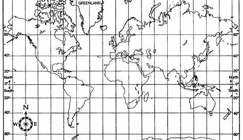 lines of latitude and longitude worksheet