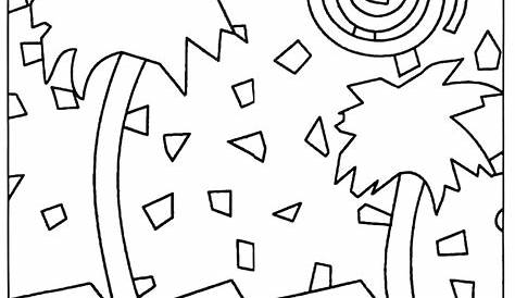 Free Mosaic Coloring Pages Printables - Coloring Home