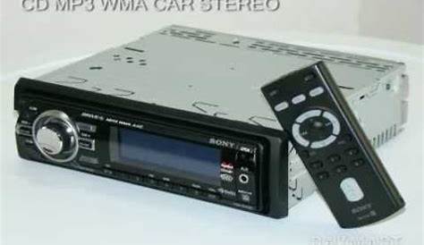 Sony Xplod Cdx-Gt520 Cd Mp3 WMA Car Stereo - Cdxgt520 - YouTube