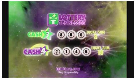 Winning numbers for Cash 3, Cash 4 Midday- June 29