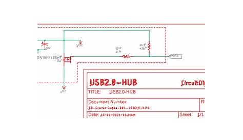2 port usb hub circuit diagram