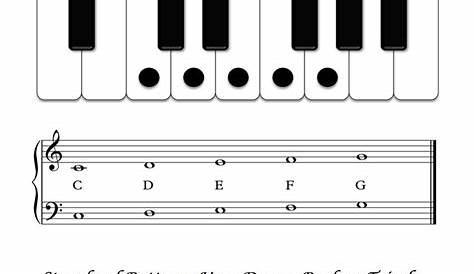 Beginning Piano Note Recognition Worksheet | Music Worksheets