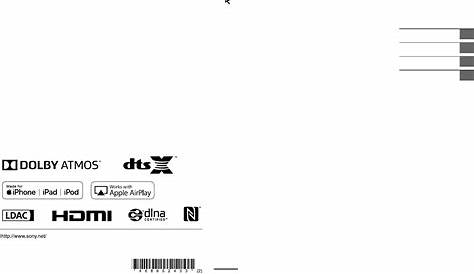 Handleiding Sony STR-DN1080 (pagina 1 van 279) (Nederlands, Deutsch