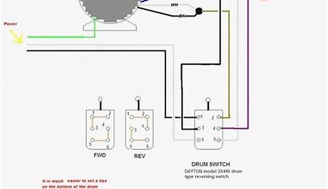 Reversing Drum Switch Wiring Diagram