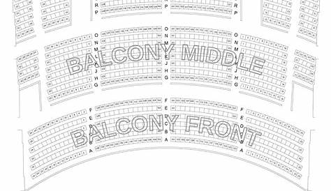 Seating Charts | Paramount Theatre