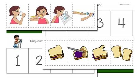 printable sequencing pictures