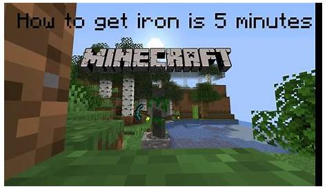 how to get iron in minecraft legends