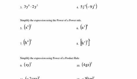 exponents exercises with answers pdf