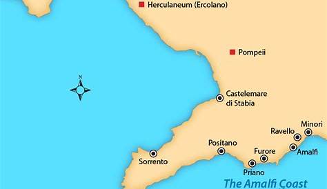 printable map of amalfi coast