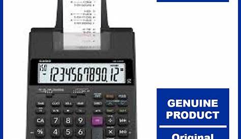 Casio HR-100RC Printing Calculator | Shopee Philippines
