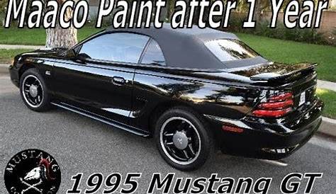 Maaco Paint Job 1 year later 1995 Ford Mustang GT Restoration Recap - YouTube