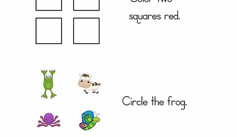 Direction Worksheets | Have Fun Teaching
