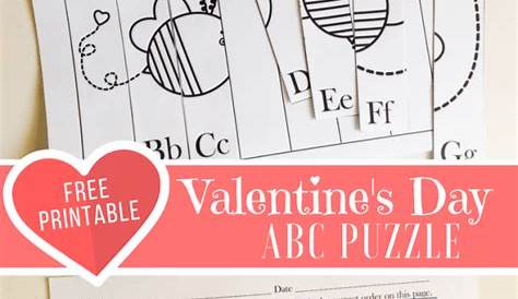 Valentine’s Day Worksheets for Preschool and Kindergarten – The