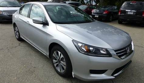 Alabaster Silver Metallic 2013 Honda Accord LX Sedan Exterior Photo