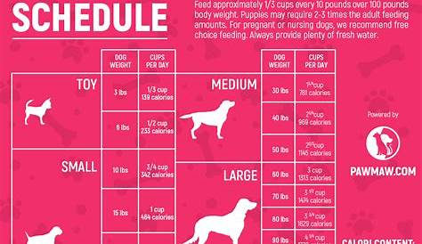 wellness dog food feeding chart