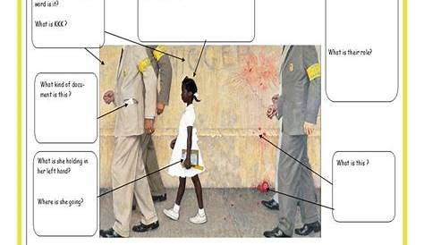 Free Reading Comprehension Passage: A Ruby Bridges Worksheet - The