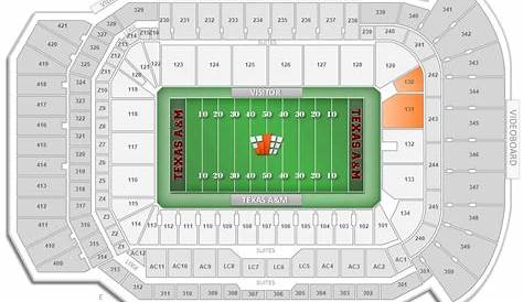 Kyle Field Seating Chart With Seat Numbers | Awesome Home