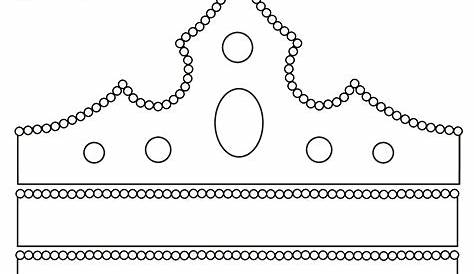 Free Printable King Crown Template - Free Printable