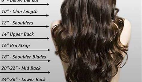 6 Hair Length Chart With Ultimate Guide | Fashionterest