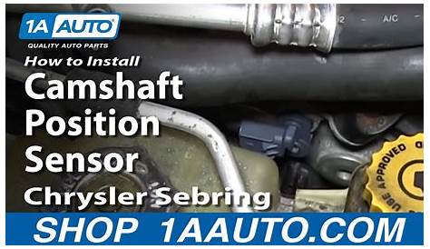 How To Install Replace Camshaft Position Sensor 2.7L V6 Chrysler Dodge