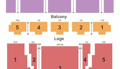 huntington theatre seating chart