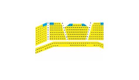 20 Awesome Performing Arts Center Seating Chart - Chart Gallery