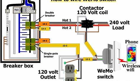 2 pole light switch wiring diagram