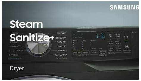 samsung dryer with steam manual