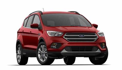 2018 ford escape se options