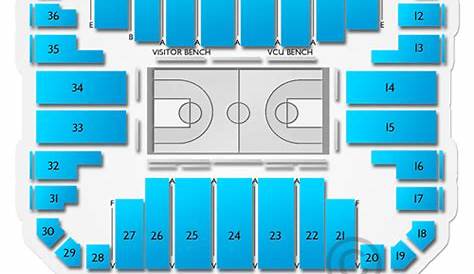 siegel center seating chart