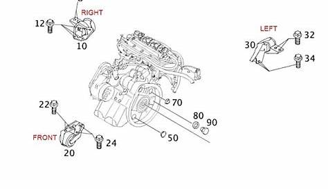 Smart Roadster Engine Motor Mount Suspension