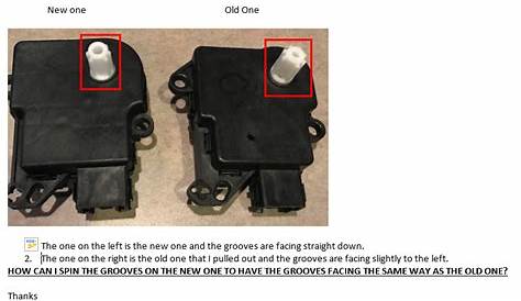 2010 F150 Blend Door Actuator - Ford F150 Forum - Community of Ford