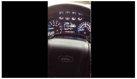 Ford F150 Check Gauges Message