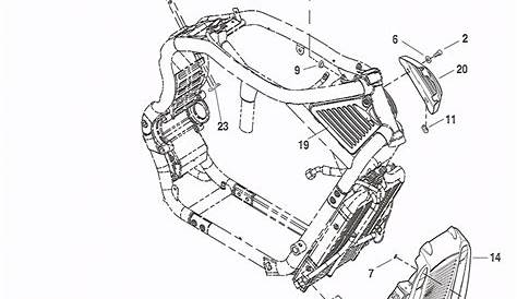 Microfiche diagram for Harley Davidson genuine parts