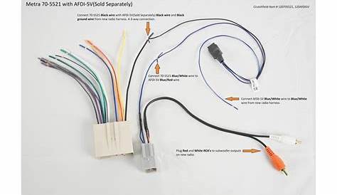 metra 70 5521 wiring diagram