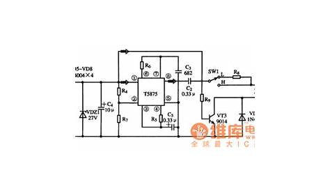 T5875 Ringing Integrated Circuit - Other_circuit - Electrical_Equipment