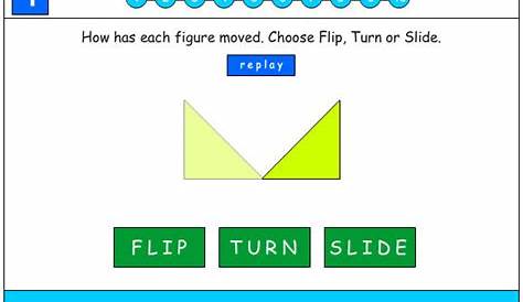 fun flip slide turn activity