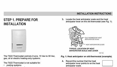 honeywell t6 installation manual