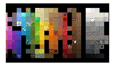 1.14 blocks arranged by colour : r/Minecraft