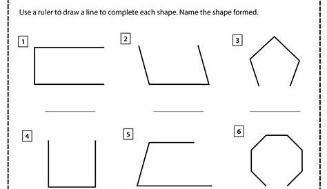 identify polygons worksheets