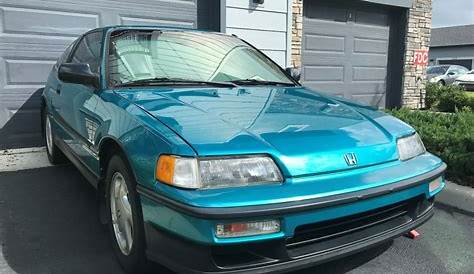 1991 Honda CRX si (Tahitian Peal Green) JDM,OEM,Very Rare Find! - Classic Honda CRX 1991 for sale
