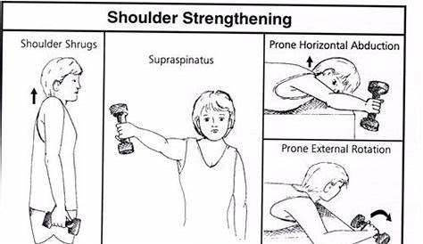 printable shoulder impingement exercises pdf