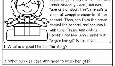 Comprehension Checks and TONS of other great printables! | First grade