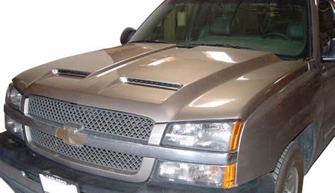 Chevy Silverado 2003-2006 1500 & 2003-2004 HD Ram-Air Hood RK Sport