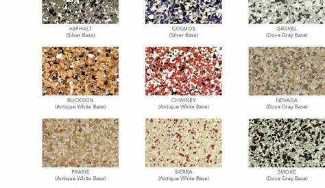 Concrete Available Color Charts - Beauty-Crete, Inc