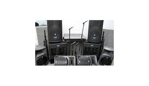 Sound System Rentals, Sound Systems Rental - Hire Audio Video