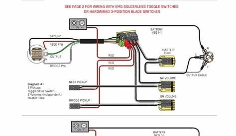 Emg Wiring Diagram 1 Volume Tone - Search Best 4K Wallpapers