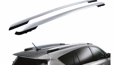 For 2014-2018 Toyota RAV4 Roof Rack Side Rails Crossbar OE Style Silver