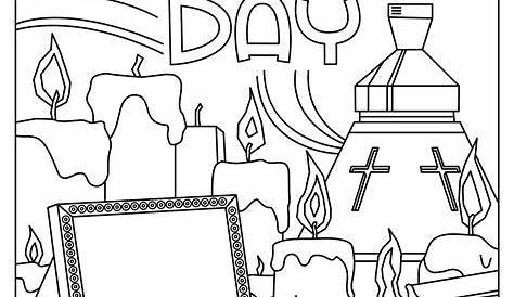 printable all saints day worksheets